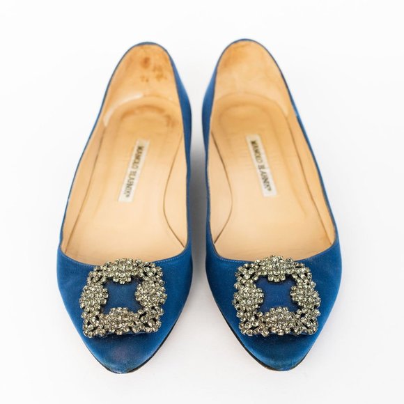 Manolo Blahnik Flats- Size 38 - Picture 1 of 8